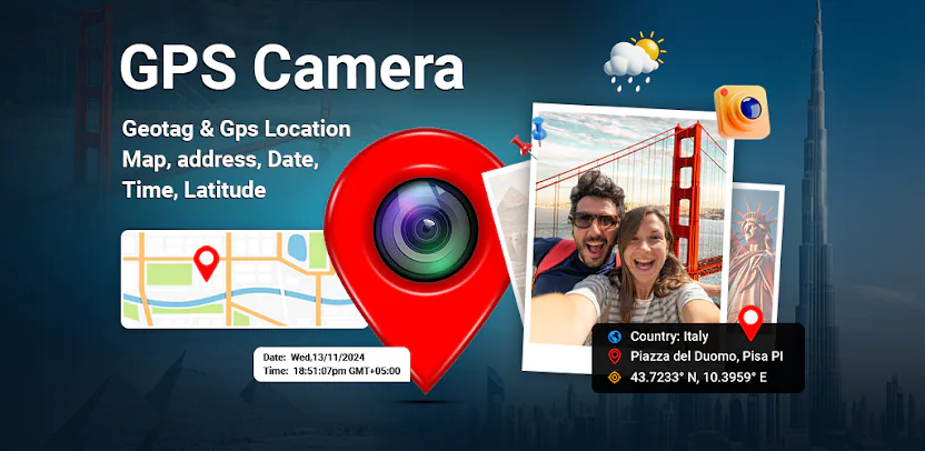 GPS Camera – Photo Location — Android app by Hussnain Mehdi