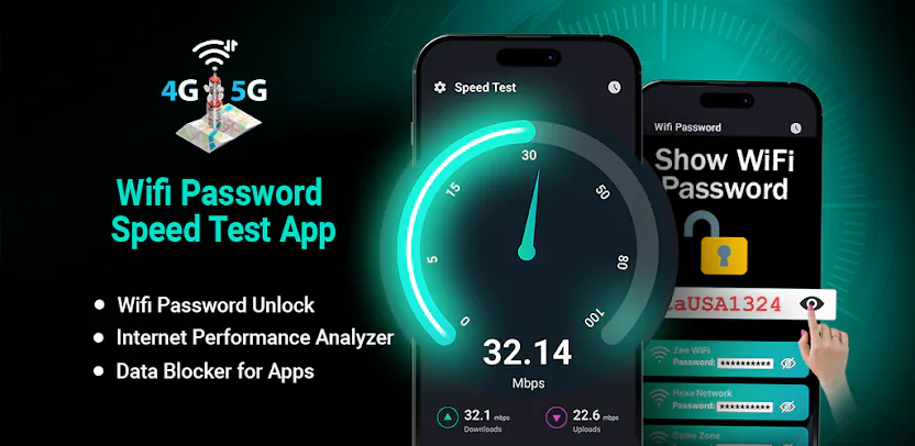 Internet Speed — Android app by Hussnain Mehdi