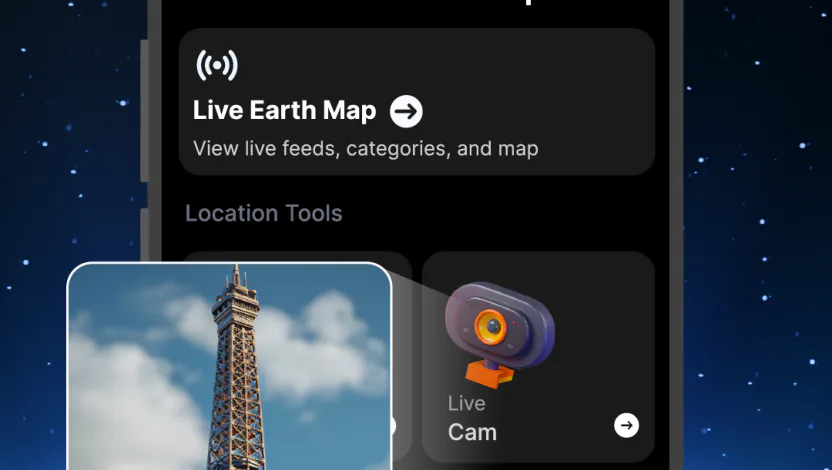Live Satellite View — Android app by Hussnain Mehdi