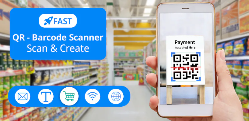 QR & Barcode Scanner — Android app by Hussnain Mehdi