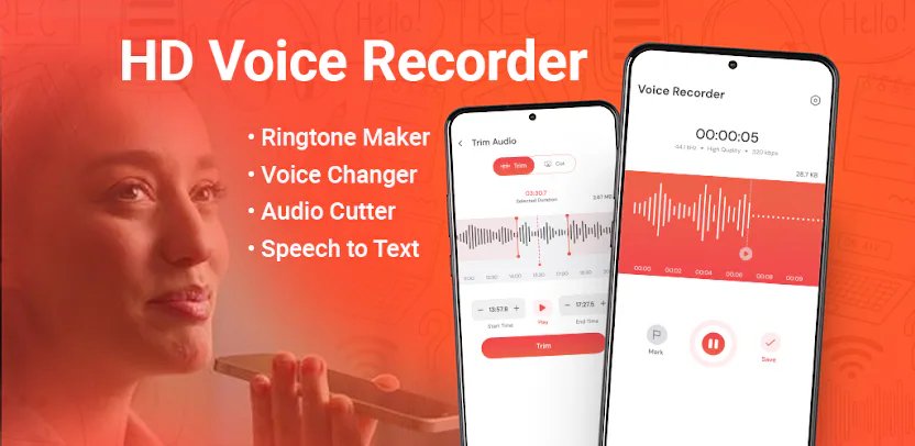 Voice Recorder — Android app by Hussnain Mehdi